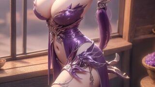 [AI绘画] 百炼成神罗嫣桃花屋 [51P/321M]